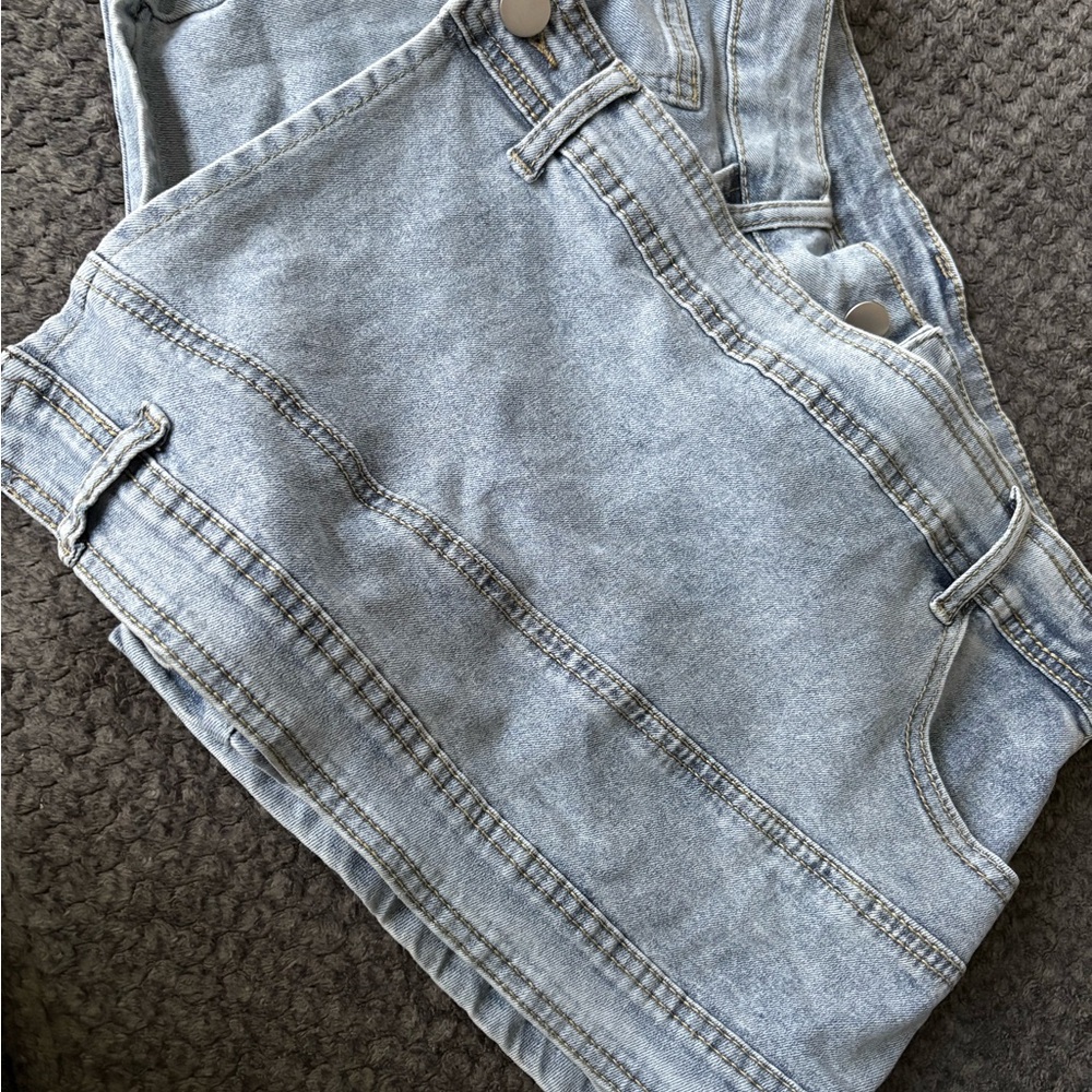 Light Blue Denim skirt